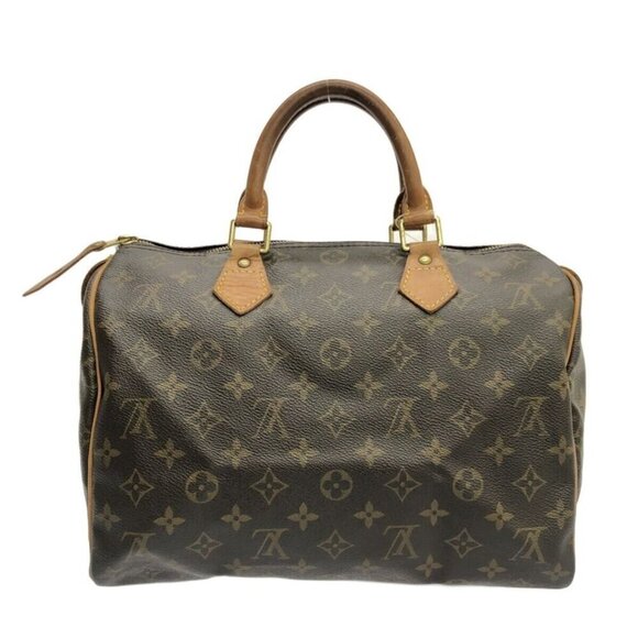 100% Authentic LOUIS VUITTON Speedy 30 Monogram Handbag - Picture 1 of 15
